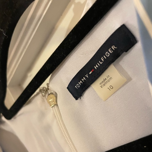 Tommy Hilfiger Blue Pin Striped Dress. - Picture 4 of 16